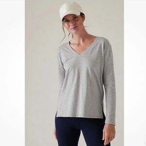 Athleta Outbound V-neck Top